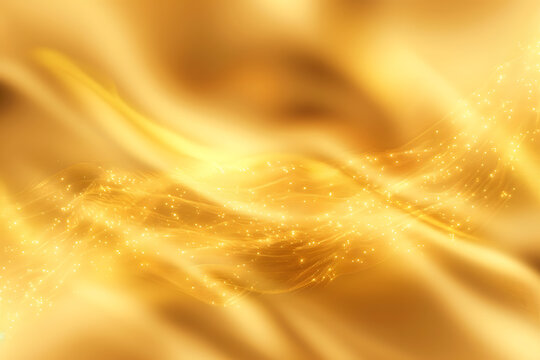 Golden abstract background with luxury golden vector illustration.