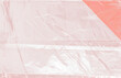 © B-Ast-BRT - red transparent plastic film overlay texture background