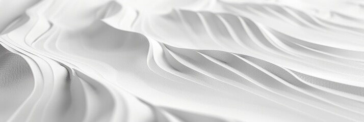 Wall Mural - a high-resolution closeup photo of a white textured surface. the image captures intricate details of