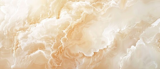Fototapete - Light beige and milky cream colored macro photo texture background with copy space image.