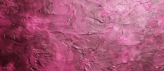 Aufkleber - Dark pink cement wall providing an abstract background with copy space image.