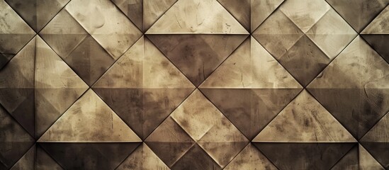 Leinwandbilder - Texture of an empty diamond-shaped pattern against a backdrop suitable for adding text or images. Copy space image. Place for adding text and design