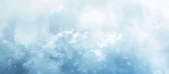 Wall Mural - abstract soft blurry blue and white sky background with white to blue color shades, ideal for templa