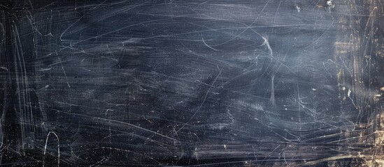 Fototapete - Close-up of a chalkboard texture for an educational concept, with space for an image. Copy space image. Place for adding text and design