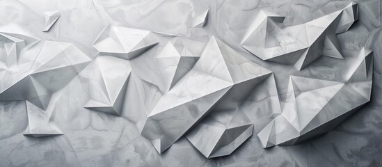Poster - Background with a gray paper pattern texture, ideal for adding a copy space image.