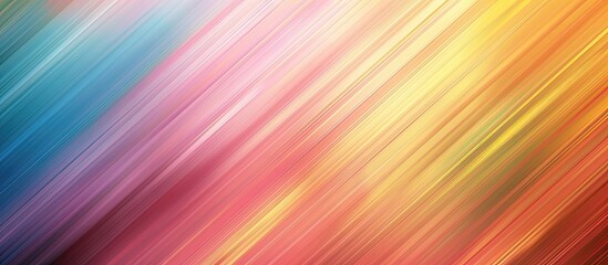 Wall Mural - Colorful lines texture wallpaper with a light abstract gradient creating blurred motion, perfect as a backdrop for your copy space image.
