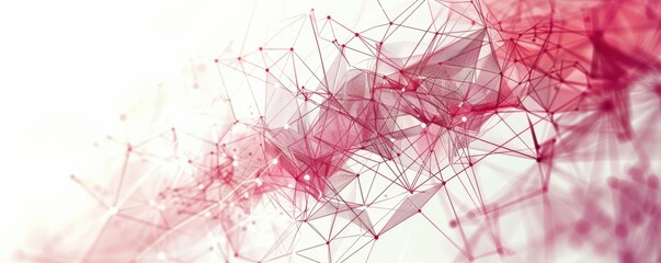 A colorful background with a lot of lines and dots. The background is red, blue, and purple. Free copy space for text.