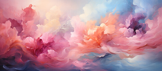 Wall Mural - abstract watercolor background