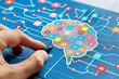 © Leo Rohmann - AI brain puzzle with colorful pieces, artificial intelligence, cognitive computing, digital brain connections, advanced neural technology