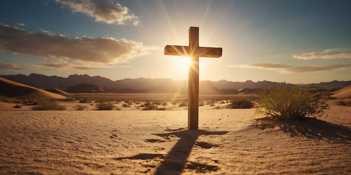 Christian cross Christianity sunrise background faith