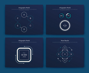 Wall Mural - vector graphics infographics with mobile phone. template for creating mobile applications, workflow 