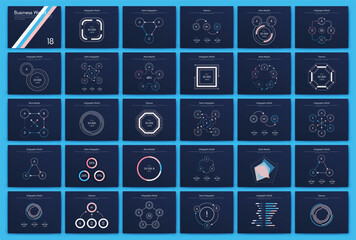 Wall Mural - vector graphics infographics with mobile phone. template for creating mobile applications, workflow 