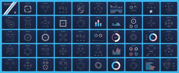 Wall Mural - vector graphics infographics with mobile phone. template for creating mobile applications, workflow 