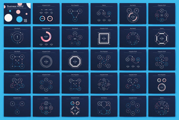 Wall Mural - vector graphics infographics with mobile phone. template for creating mobile applications, workflow 