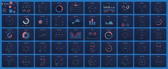 Wall Mural - vector graphics infographics with mobile phone. template for creating mobile applications, workflow 