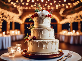 Wall Mural - wedding cake 