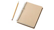 © Ziyan - Blank notepad with ballpoint pens on white background