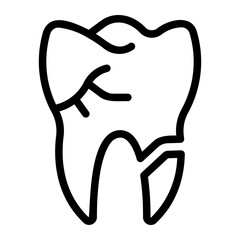 Sticker - dental caries