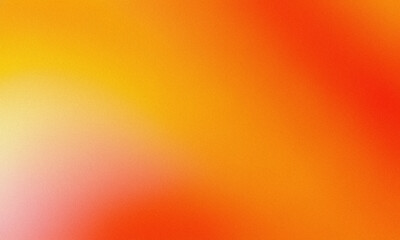 Canvas Print - Vibrant Orange Yellow Gradient Background Design