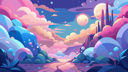 dreamscape background design