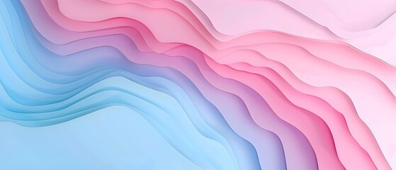 Canvas Print - Vibrant Layered Paper Craft Abstract Background with Copyspace