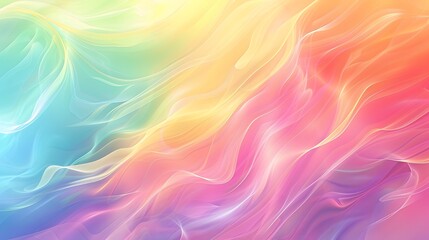 Wall Mural - abstract colorful gradient rainbow color background, illustration