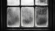 © Justlight - Soft and soothing greyscale tones enhanced by the rain on the windows. Black and white art