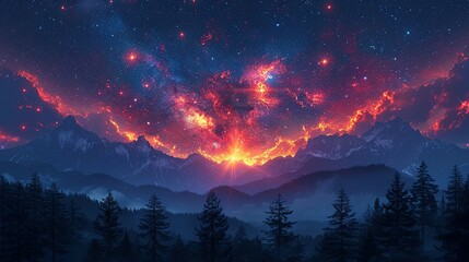 Breathtaking Night Sky: Revealing the Universe in a Fresh Light