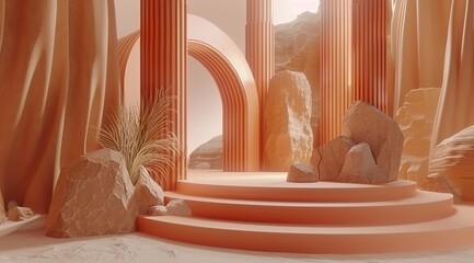 Sticker - arch in the desert