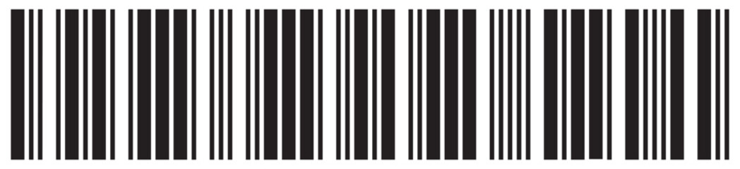  Barcode icon. Barcode vector icon. Simple fake bar code. Bar code for web design. Barcode product distribution icon. Vector illustration  isolated on white background.Business concept barcode .