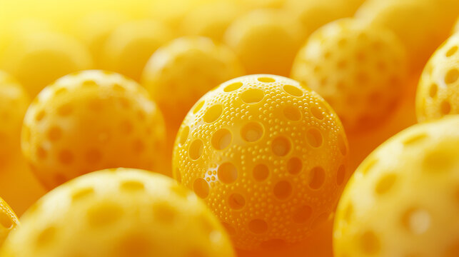 yellow balls background