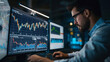 © Suriyo - A financial analyst using data to model financial scenarios.