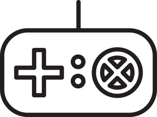 Wall Mural - Game Controller Icon
