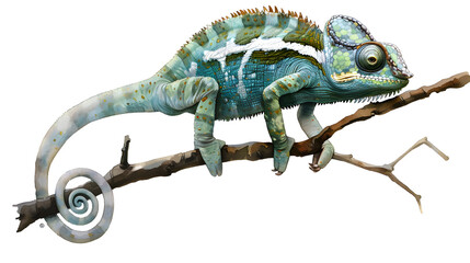 Wall Mural - chameleon