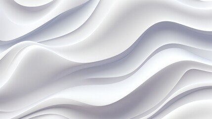 Wall Mural - Abstract white and light gray wave modern soft luxury texture with smooth and clean curve background illustration. Textured wave pattern for backgrounds.