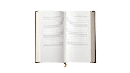 Wall Mural - blank open book cutout