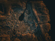 © AmazingAerialAgency - Aerial view of detailed cracked terrain surface, Dorchester, Massachusetts, United States.
