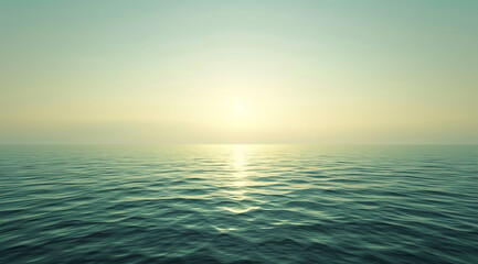 Canvas Print - sunrise over sea