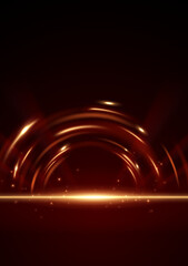 Wall Mural - beautiful abstract light effect background design vector illustration