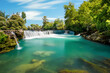 © yalcinsonat - Long exposure image of the world-famous Manavgat Waterfall (Manavgat Selalesi) in Antalya Manavgat