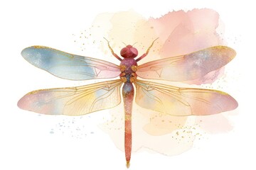Wall Mural - Dragon fly dragonfly animal insect.