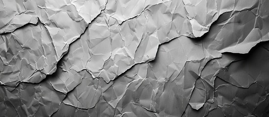 Leinwandbilder - Texture of gray paper with copy space image.