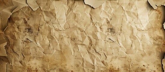 Wall Mural - Vintage paper backdrop with ample copy space image.
