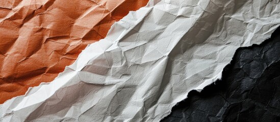Aufkleber - Textured paper creating a tactile surface with copy space image.