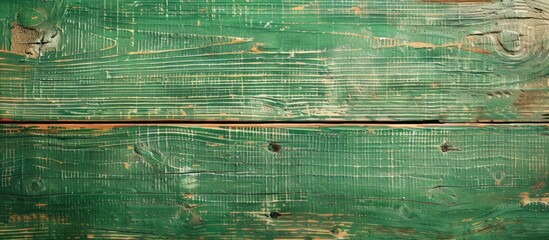 Poster - Background texture of a green board with copy space image.