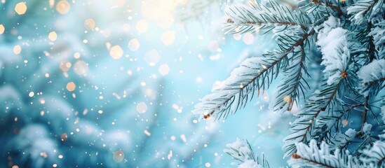 Poster - Background image for the winter season with copy space image.