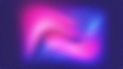 Abstract gradient background featuring smooth transitions of pink and blue neon tones with a textured grainy effect, creating a vibrant and modern look.