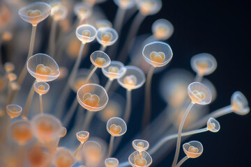 Wall Mural - macro shot of spores