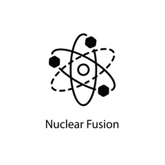 Wall Mural - Nuclear Fusion vector icon