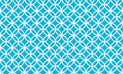 Wall Mural - Blue abstract geometric background. Vector Illustration